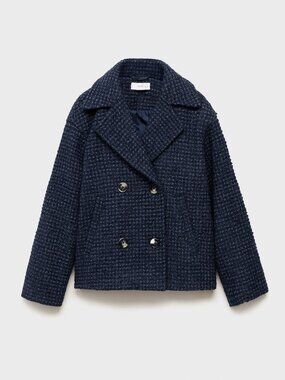 Mango Girls Tweed Jacket - Size 13-14 Years